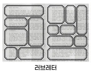 [Ann's NOTE]  Vintage Collage Label Sticker 1