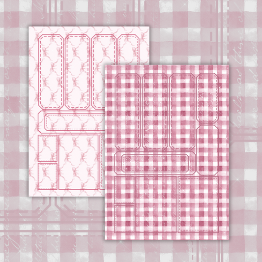 [COZY AUTUMN] September Gift Label