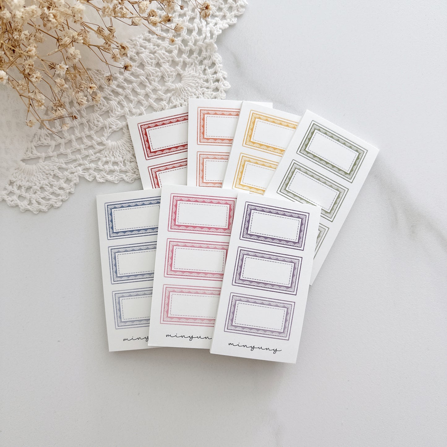 [MINYYUNY] Mini Lase Label2 Color