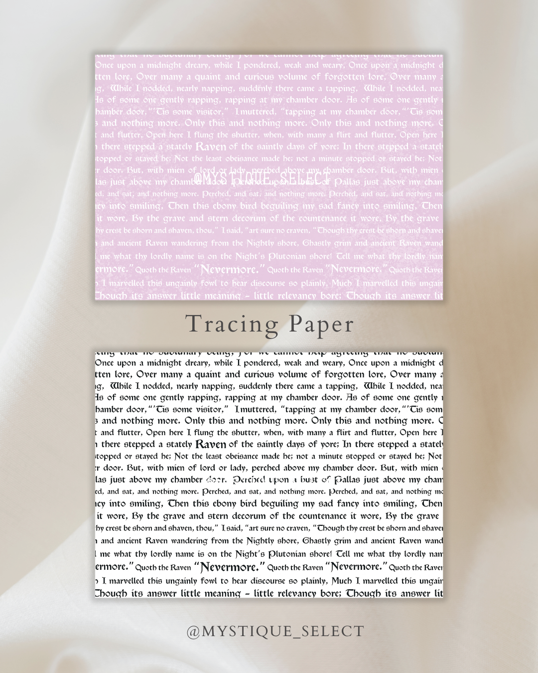 Simple Lettering Tracing Paper