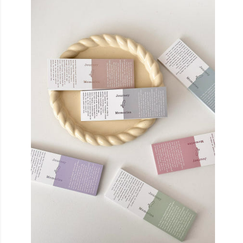 [GGAGGONG] Harf Lettering Memo Pastel