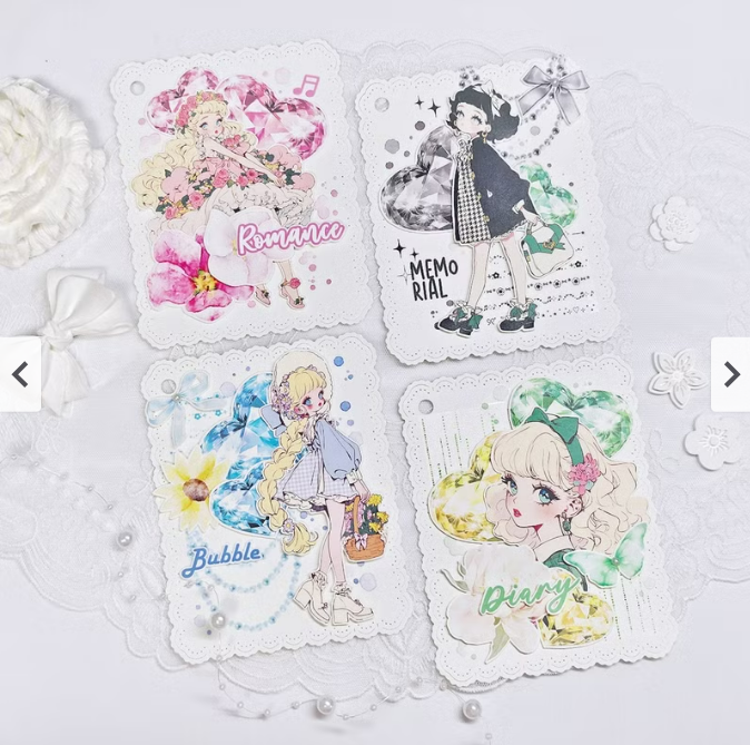[DOA SHOP] Retro Girl Sticker