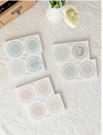 [Hello, Summer] Flower Doily Memo
