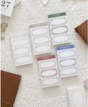 [Hello, Summer] Simple Label Memo vol.1