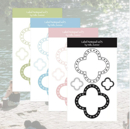 [Hello, Summer] Simple Label Memo vol.3