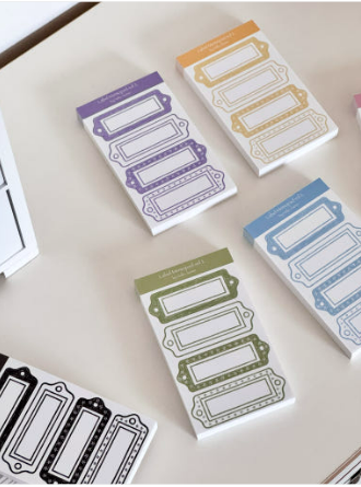 [Hello, Summer] Simple Label Memo vol.2