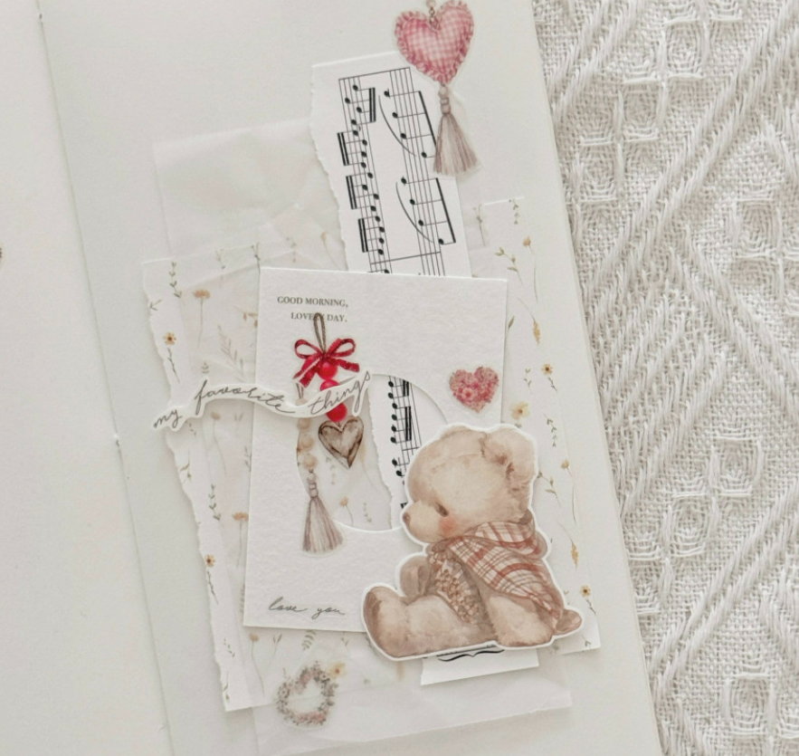 [Hello, Summer] PET Lettering Sticker