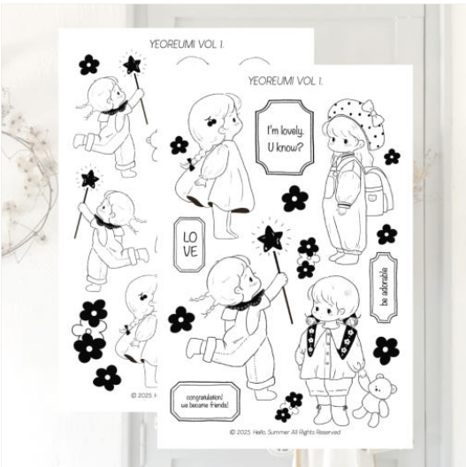 [Hello, Summer] Summer Girls Vol.1 Sticker