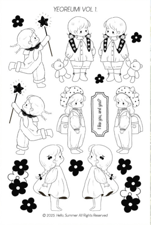 [Hello, Summer] Summer Girls Vol.1 Sticker