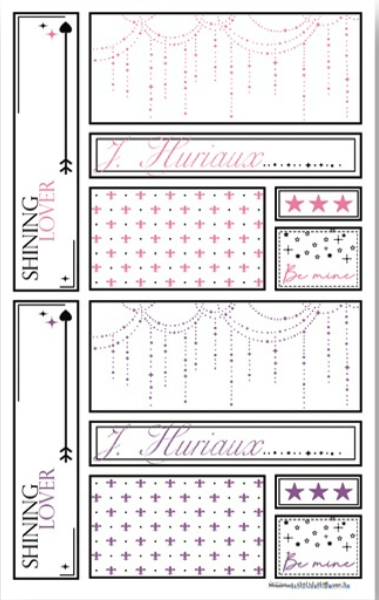 [DOA SHOP] Shining Label Paper