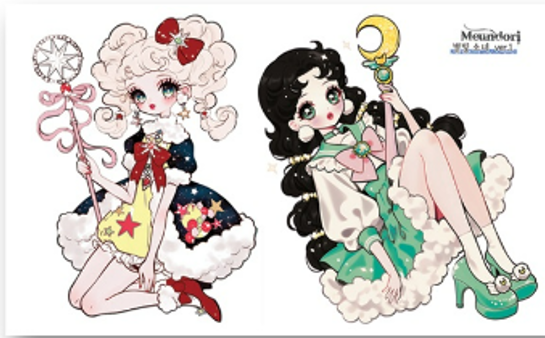 [DOA SHOP] Starlight Girl Sticker