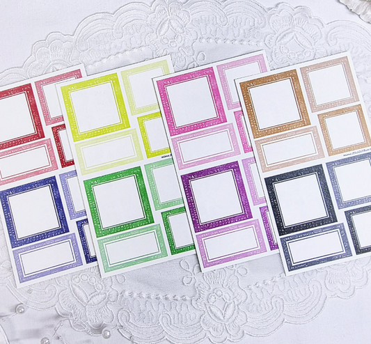[DOA SHOP] Antique Square Label