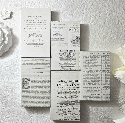 [Jane&Jace] Vintage Book Memo