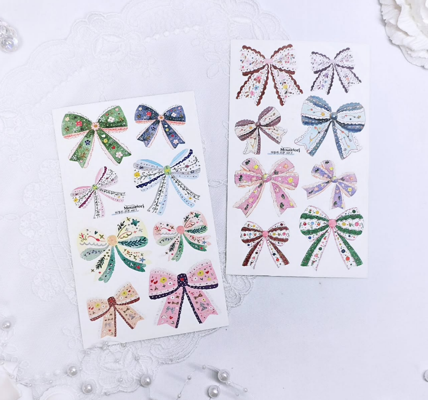 [DOA SHOP] Lovely Ribbon Sticker
