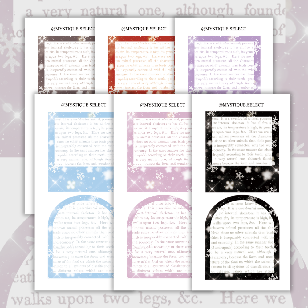 [Winter Surprise] Winter Frame