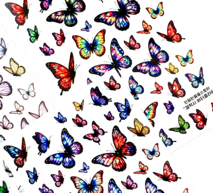 [Kind YumYum Store] Galaxy butterfly paper