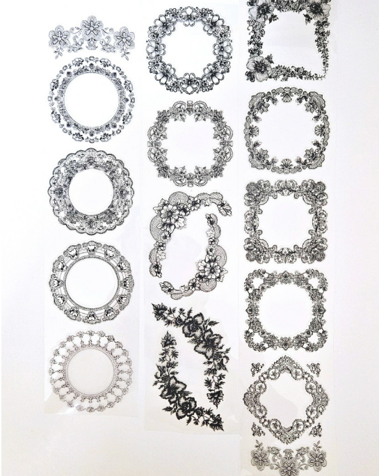 [Jane&Jace] Gentique Lase Frame PET Masking Tape