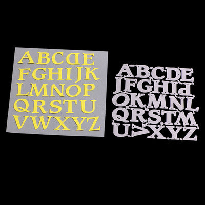[ダイカット] Uppercase Alphabet