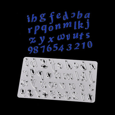[ダイカット] Lowercase Alphabet