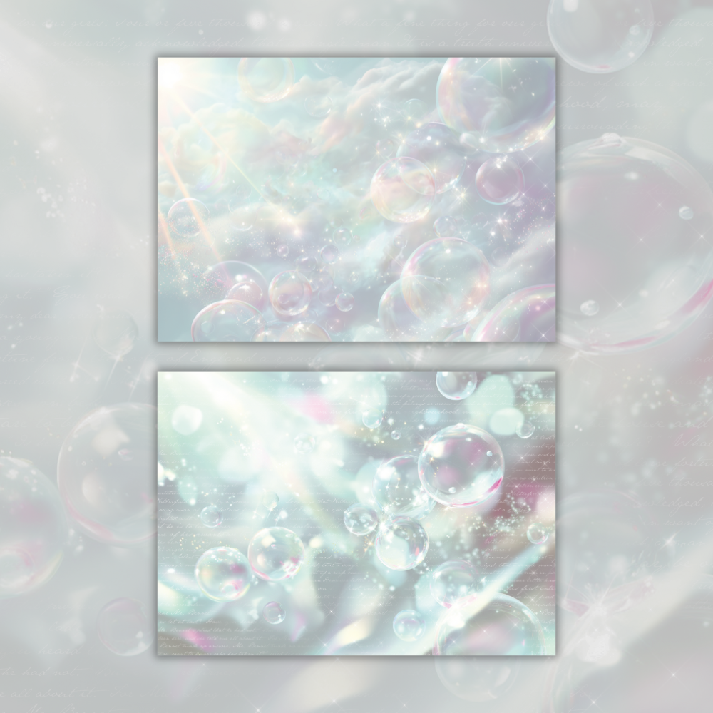 Water Bubble Milk White