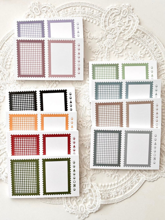 [GGAGGONG] Post Sticker Frame Memo