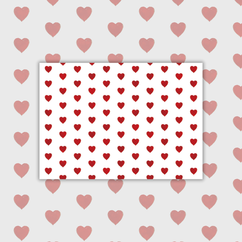 Heart Tracing Paper 2color
