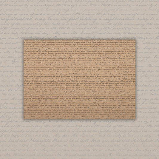 [Winter Surprise] Craft Paper