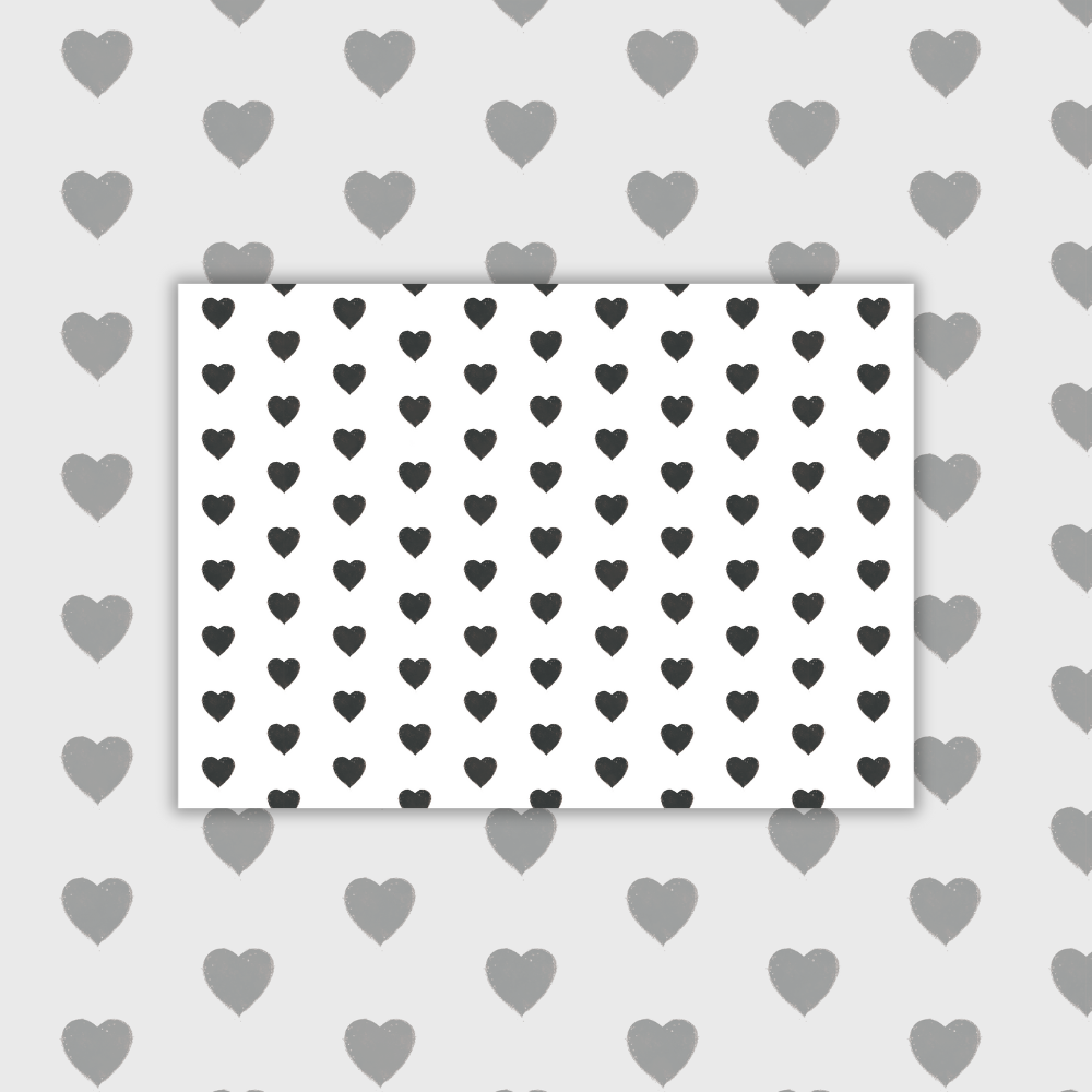 Heart Tracing Paper 2color