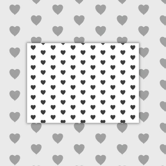 Heart Tracing Paper 2color