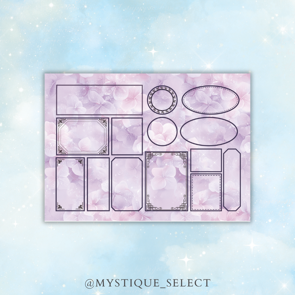 [ Novelty ] Simple Label Paper A6