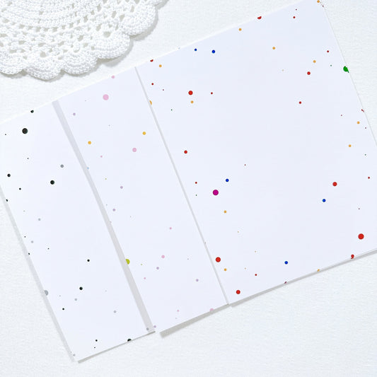 [Kind YumYum Store] Circle point background paper