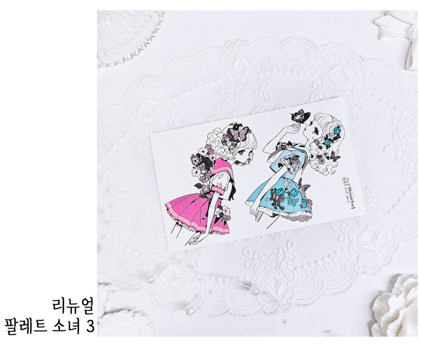 [DOA SHOP] Pallet Girl Sticker リニューアル ver.