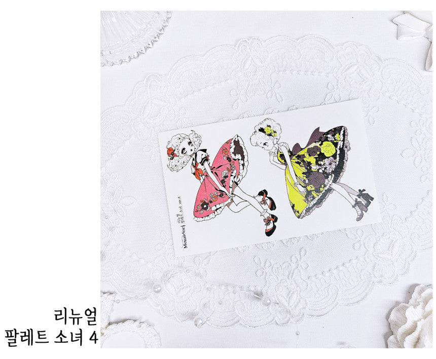 [DOA SHOP] Pallet Girl Sticker リニューアル ver.