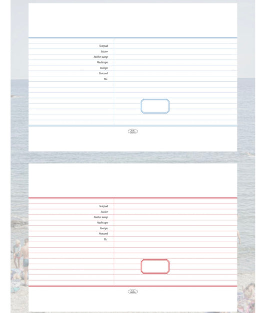 [Maison de Summer] Note Paper