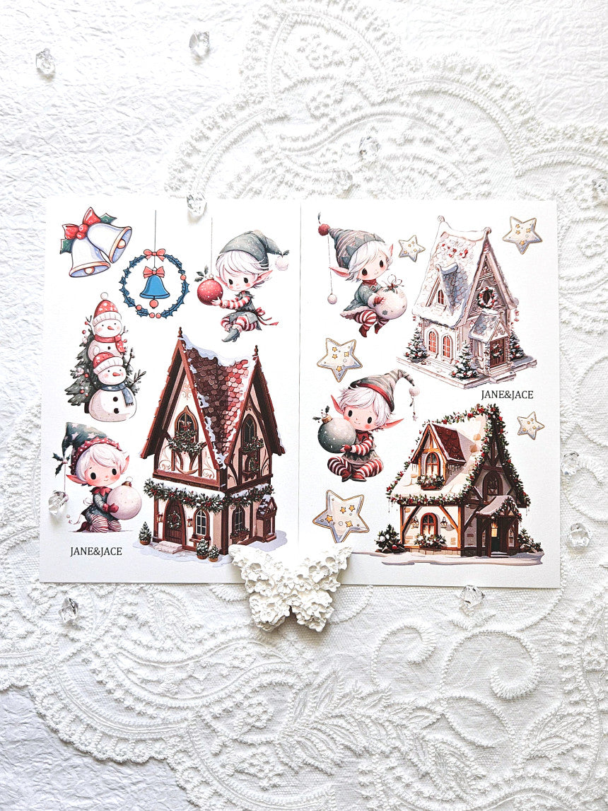 [Jane&Jace] Christmas Fairy's House Paper