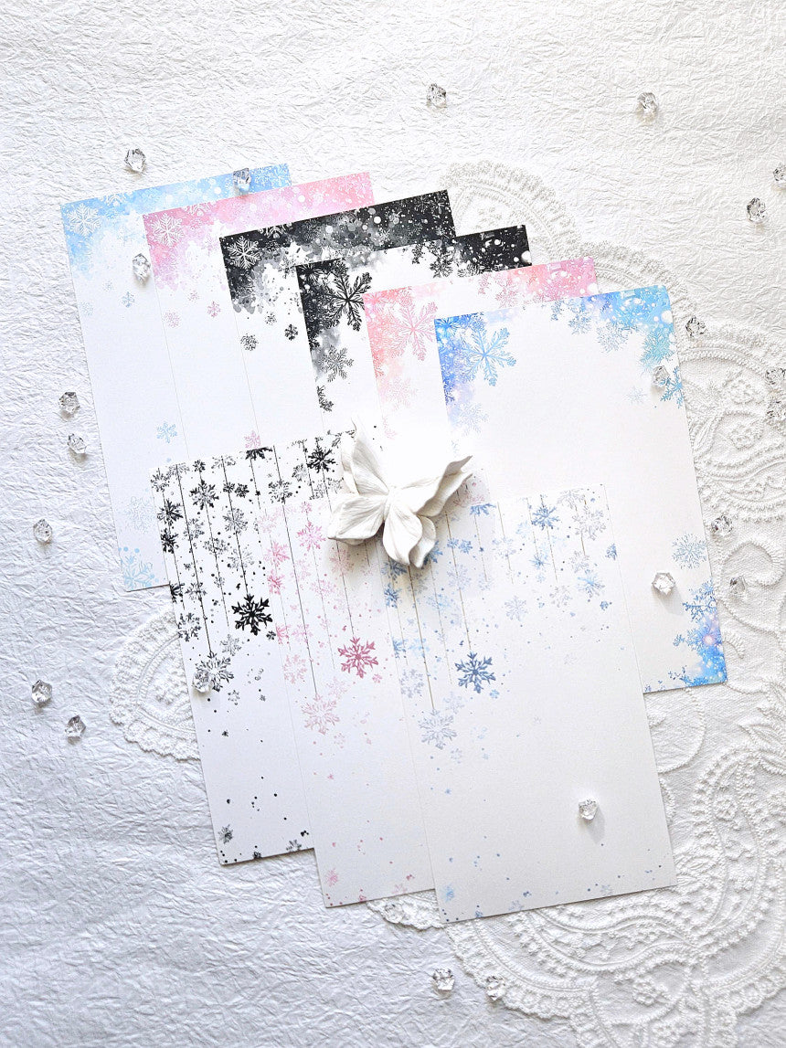 [Jane&Jace] Poppin' Snow Background Paper