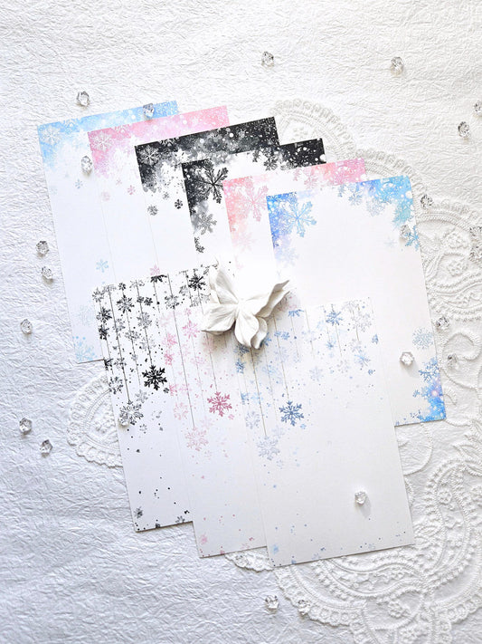 [Jane&Jace] Poppin' Snow Background Paper