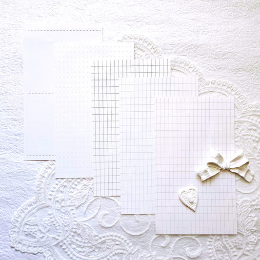 [Jane&Jace] Beige Diary Paper 150g