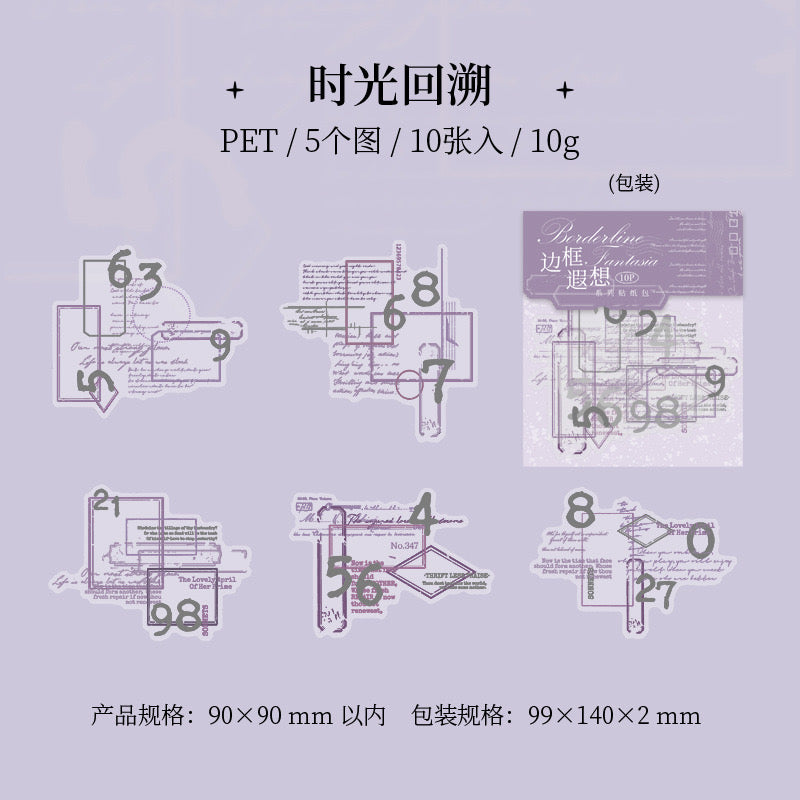 Color PET Label Sticker