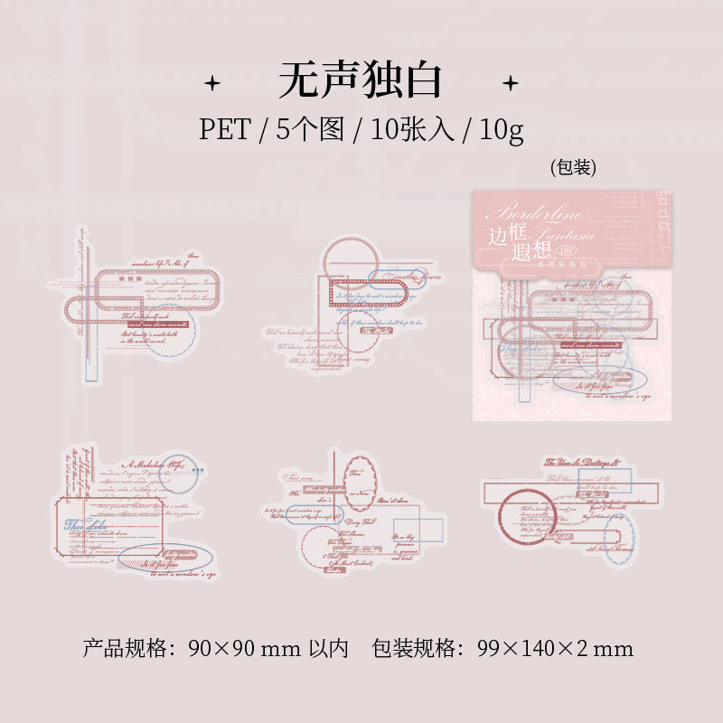 Color PET Label Sticker