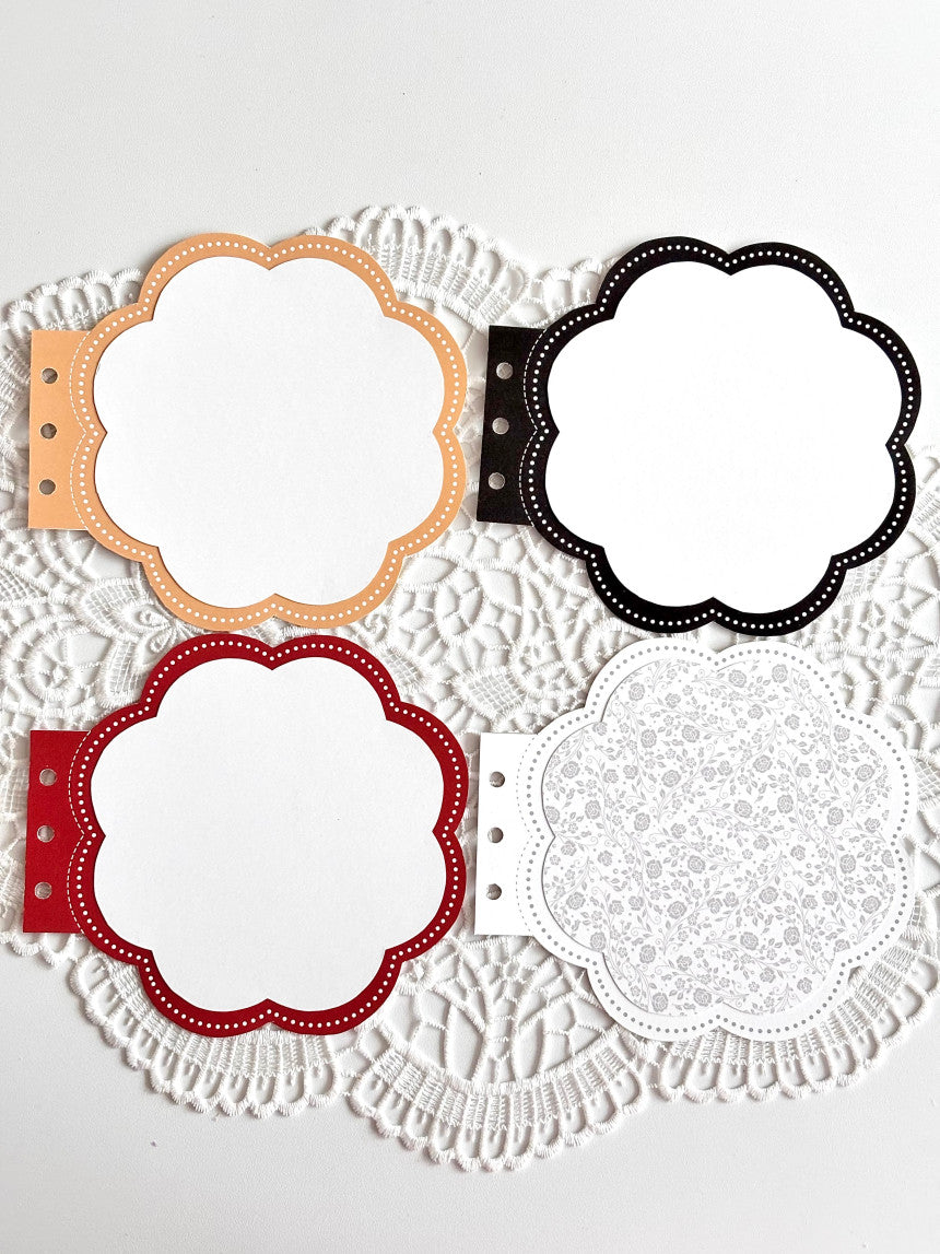 [GGAGGONG] Flower Note DIY Set