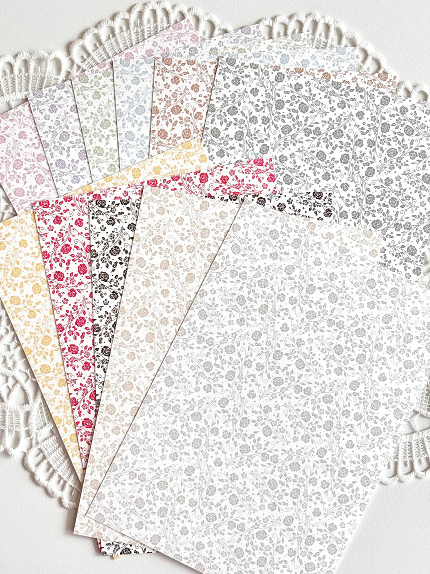 [GGAGGONG] Flower Note DIY Set