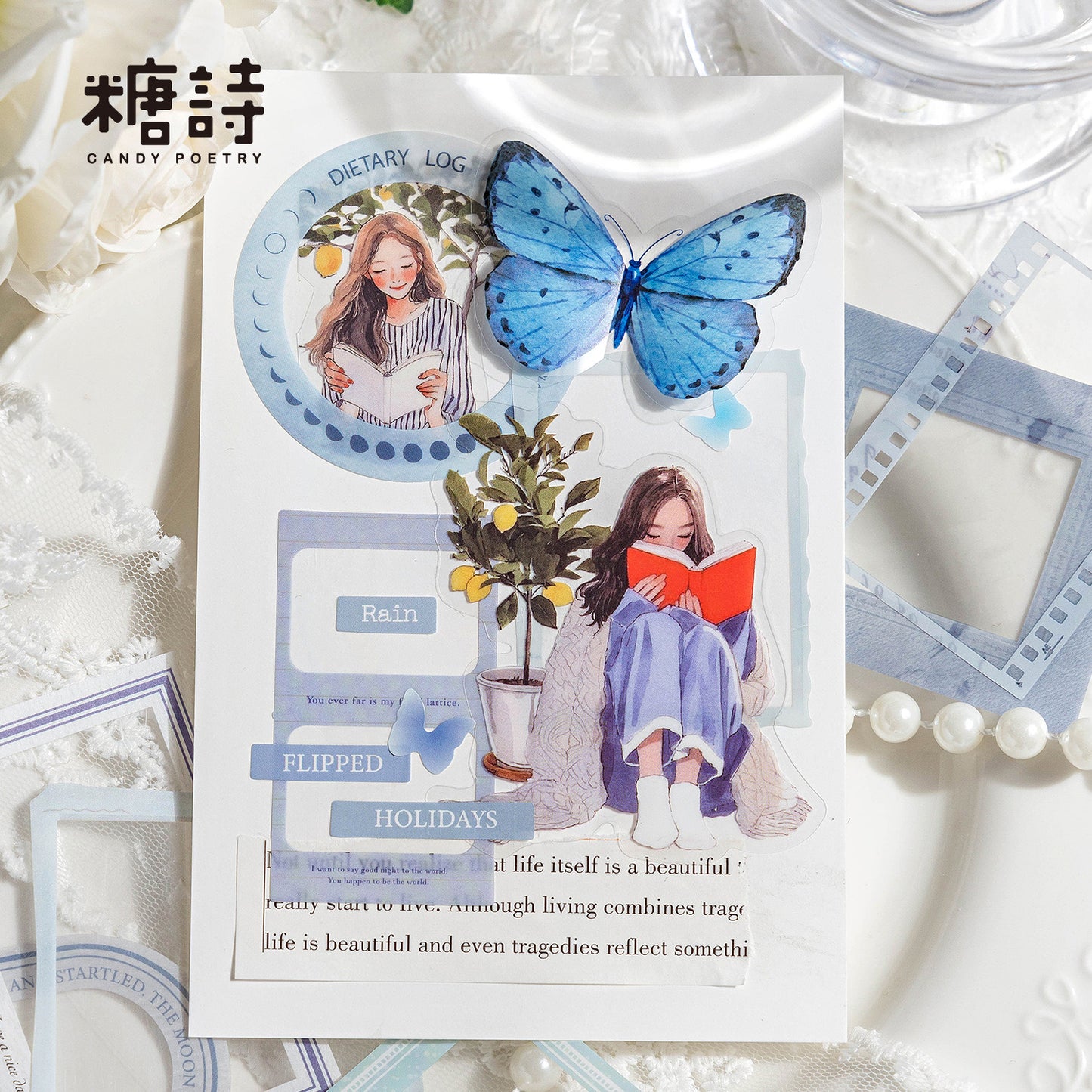PET White Ink StickerPET White Ink Sticker