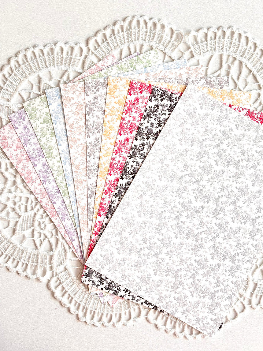 [GGAGGONG] Log Lace Note DIY Set