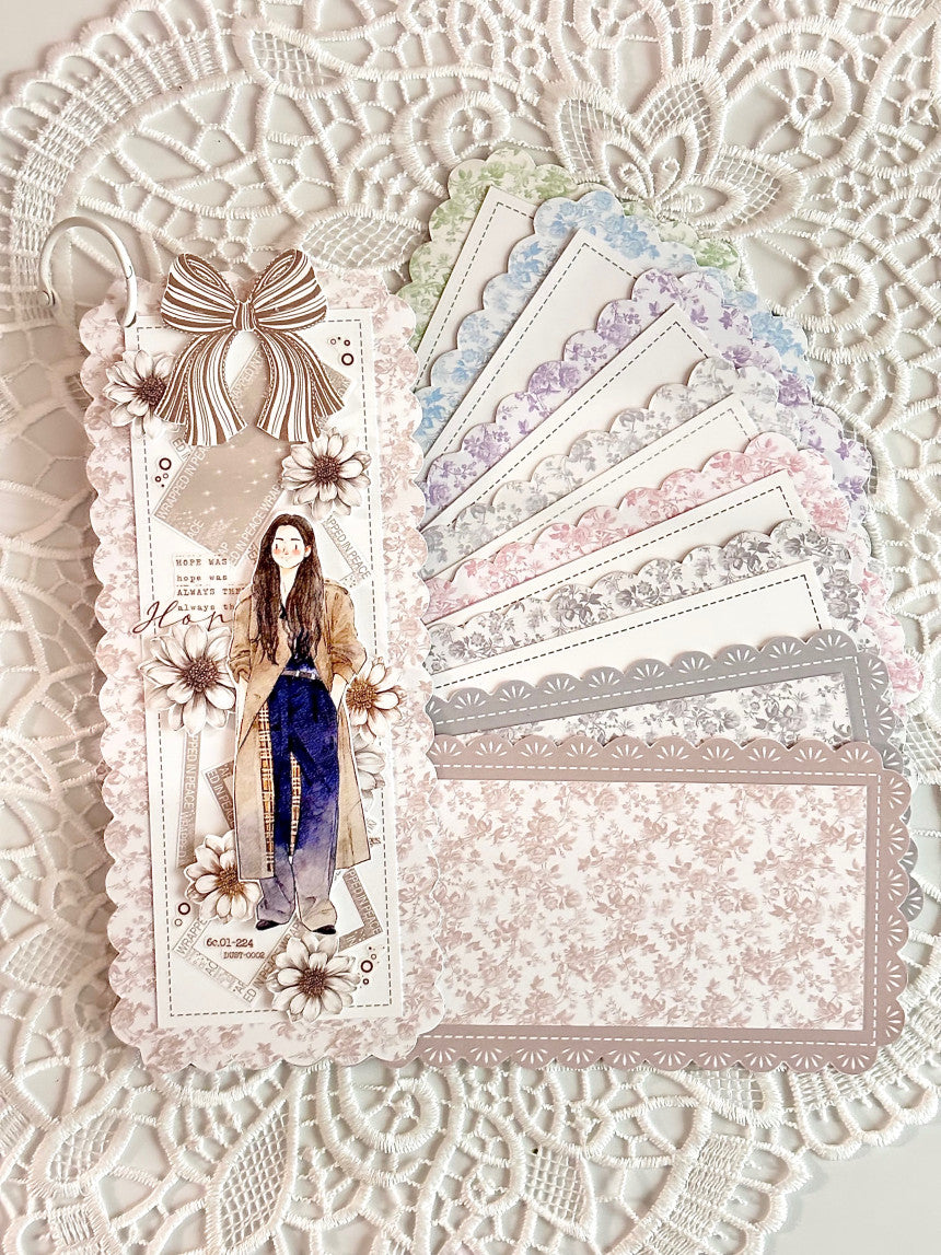 [GGAGGONG] Log Lace Note DIY Set
