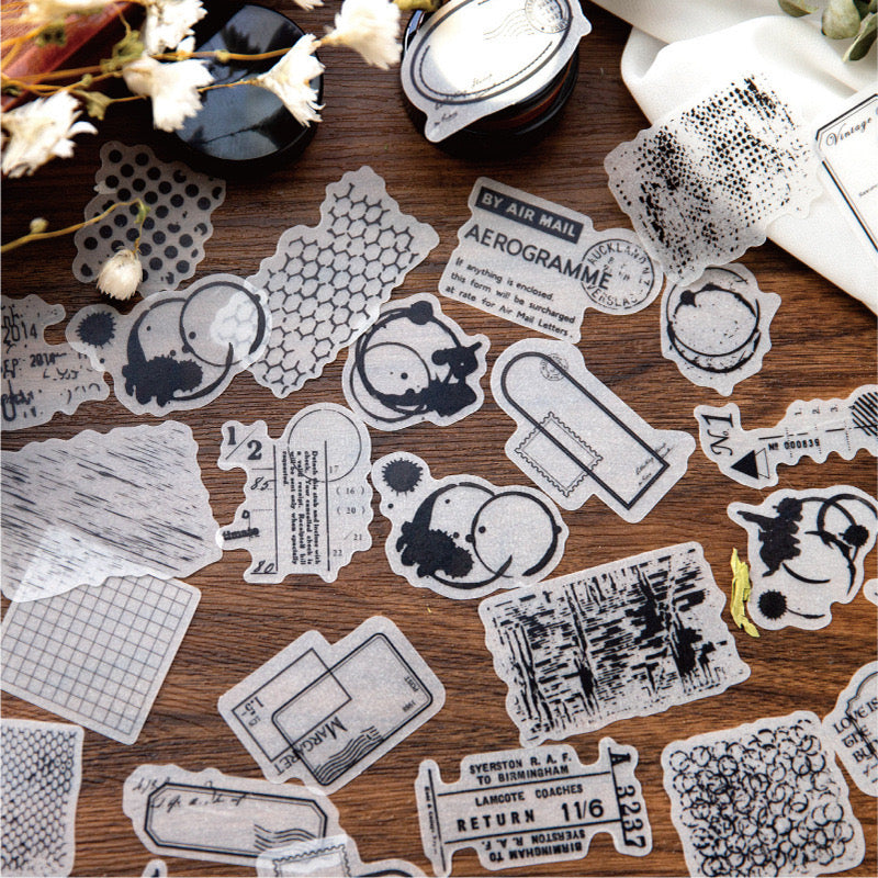 Ink Washi Sticker
