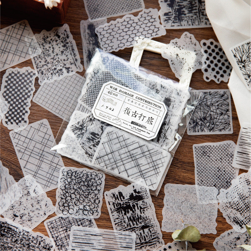 Ink Washi Sticker