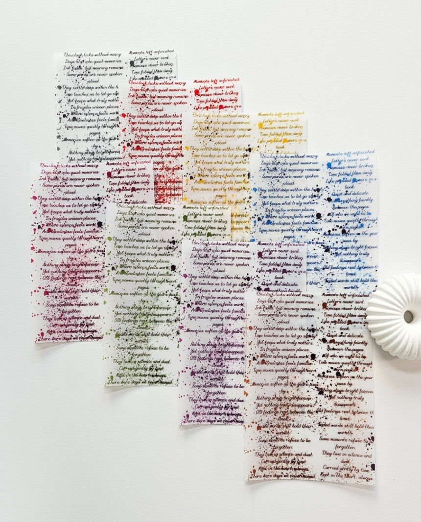[BUMYUL] Ink Poetry Tracing Paper ver