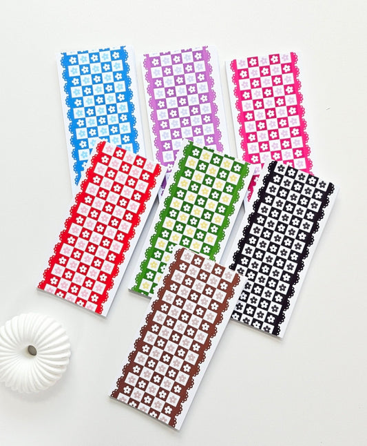 [BUMYUL] Flower Check Lase Paper