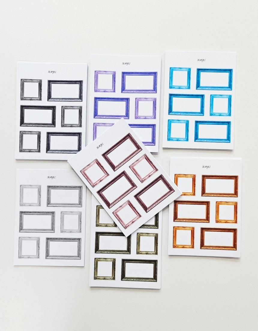 [BUMYUL] Moddern Color Square Frame Paper